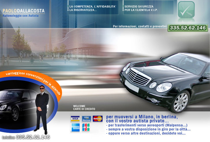 auto-noleggio con autista Milano - paolo dalla costa